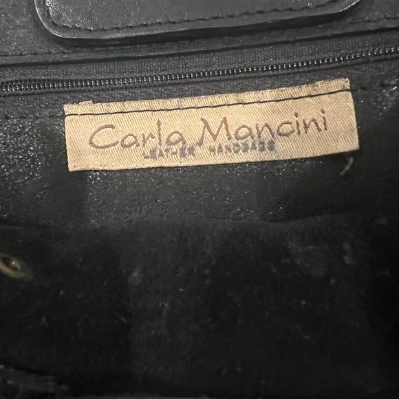 CARLA MANCINI leather fringed bag - Picture 3 of 6